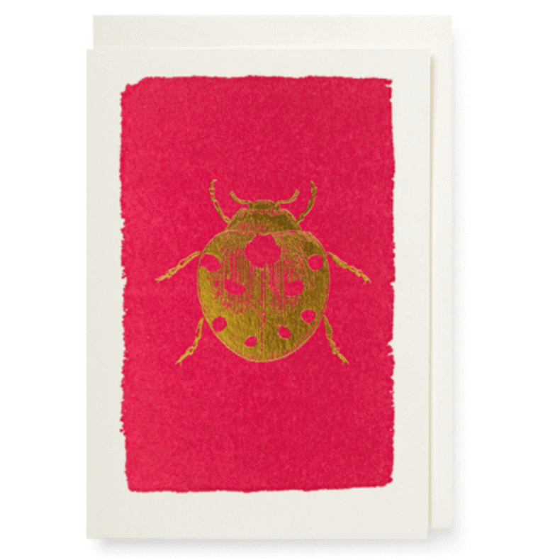 Archivist Ladybird Notelet Card